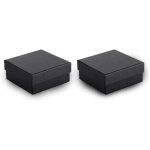 2 pices boite cadeau vide, boite cadeau bijoux, simple et pratique, discret et unique, trs appropri ...