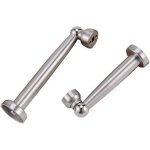 2 pi�ces butoir de porte magn�tique en acier inoxydable but�e de porte avec mat�riel de fixation au sol ...