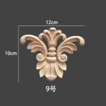 2 pièces de figurines en bois sculpté floral naturel, artisanat d'auckland, appliques d'angle, cadre, ... 2 pièces de figurines en bois sculpté floral naturel, artisanat d'auckland, appliques d'angle, cadre, ...