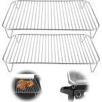 2 pièces grille pour ninja woodfire, acier inoxydable antiadhésif barbecue cuisine support de gril compatible ... 2 pièces grille pour ninja woodfire, acier inoxydable antiadhésif barbecue cuisine support de gril compatible ...