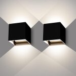2 pièces led applique murale exterieur / interieur, réglable vers le haut et vers le bas ip65 applique ... 2 pièces led applique murale exterieur / interieur, réglable vers le haut et vers le bas ip65 applique ...