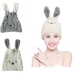 2 pice microfibre chapeau cheveux secs, rglable turban serviette pour cheveux, absorbant l'eau cheveux ...