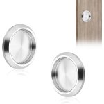 2 pièces poignée encastrable, 68 mm en acier inoxydable 304 poignet porte coulissante, autocollant poignée ... 2 pièces poignée encastrable, 68 mm en acier inoxydable 304 poignet porte coulissante, autocollant poignée ...