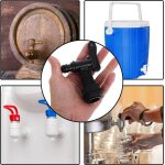 2 pi�ces robinet cuve plastique, robinet exterieur jardin, robinet recuperateur eau de pluie 3 / 4 , ...