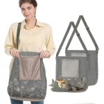 (2 pices) sac de cueillette de champignons, pochette de cueillette de morilles, sac de chasse aux champignons ...