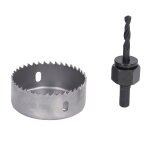 2 pièces scie cloche 67mm foret ouvre - trou coupe outil de forage pour le travail du bois en plastique ... 2 pièces scie cloche 67mm foret ouvre - trou coupe outil de forage pour le travail du bois en plastique ...