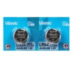 2 piles ag10 vinnic / l1131 / lr1130 / 189 / v10ga / rw89 / d189