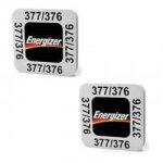 2 piles energizer 377 / 376 sr626sw / sr626w