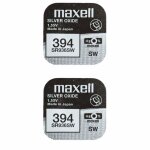 2 piles maxell 394 sr936sw