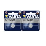2 piles varta cr1220