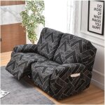 2 places housse de fauteuil relax extensible, housse de fauteuil relax inclinable electrique, couverture ...
