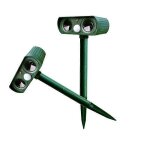 2 r�pulsifs a ultrasons pour animaux, a energie solaire et etanches