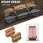 2 sangles de fixation velcro en nylon pour l'extrieur, tente auvent de rangement cravate pique - nique ...