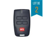 2 tlcommandes bft b rcb 04 pour portail