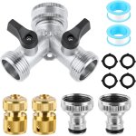 2 voies 3 / 4 y - distributeur voies raccord tuyau d'arrosage, robinet double machine a laver, raccord ... 2 voies 3 / 4 y - distributeur voies raccord tuyau d'arrosage, robinet double machine a laver, raccord ...