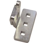 2 x panzer vert. porte cadenas. zincacc. mm