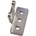 2 x porte - cadenas tiger vert. acier zinc. mm