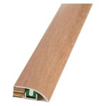 2 x profil courbe avec base pour stratifie et parquet uni recouvert de ch�ne