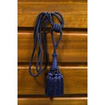 2 xshantou embrasse porte - rideau 15 cm bleu
