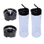 20 oz pour my blend blender blstpb blstp2, lot de 2 gobelets melangeurs avec 2 lames de rechange