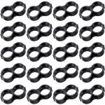 20 paquet 16mm raccords de tuyau pliants pour irrigation par egouttement bouchon d'extr�mit�, forme de ...