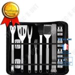 20 pcs outil de barbecue, acier inoxydable barbecue outils ensembles ustensile de cuisine set bbq grill ... 20 pcs outil de barbecue, acier inoxydable barbecue outils ensembles ustensile de cuisine set bbq grill ...