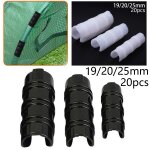 20 pices 19 / 20 / 25mm pince plante serre film clips fixe tuyau cadre tube pince film range couverture ...