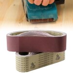 20 pices 75 * 533mm papier abrasif papier a poncer grains 80 / 120 / 150 / 240 / 400 toile emeri sanding ...