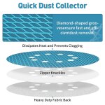 20 pices disques de ponage 225mm grain 400, disques abrasifs de 225 mm, 10 trous, en forme de diamant, ...