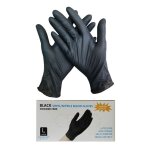 20 pices gants jetables gants en latex de caoutchouc nitrile pour la cuisine vaisselle travail jardin ...