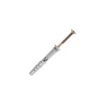 200 chevilles  frapper nylon multi - matriaux, clou tte fraise, inox a4 - 5 x 27 mm
