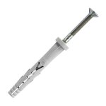 200 chevilles  frapper tte plate 5 x 27 mm + clou - sc - yzp5027 - scell - it