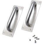 (200 x 65 mm)poignes de porte coulissante, poignes de porte en acier inoxydable, portes coulissantes, ...