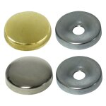 200 x goujon couvercle de vis conique 16 mm en laiton poli