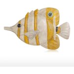 2025 - dcoration murale en forme de poisson, type 2, dcoration murale en fer forg, ornements cratifs, ...