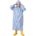 2025 sac d'cole pour garons, filles, etudiants, enfants, couleur unie, long manteau de pluie, parapluie ...