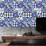 20cm x 20cm - 10 pièces, colle pour carrelage mural, fausse brique, faux carreau de ciment - application ... 20cm x 20cm - 10 pièces, colle pour carrelage mural, fausse brique, faux carreau de ciment - application ...