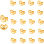 20pcs / 10 paires de boucles d'oreilles papillon au dos, verrouillage d'oreille scuris de remplacement ...