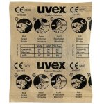 2112087 x - fit bouchons d'oreille 37 db � usage unique en 352 - 2 100 paire(s) - uvex