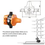 220 v - 240 v 1. 1kw pompe à eau pressostat automatique ip65 maison pompe domestique pressostat électronique ... 220 v - 240 v 1. 1kw pompe à eau pressostat automatique ip65 maison pompe domestique pressostat électronique ...