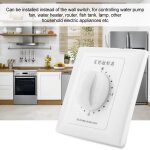 220v minuterie de pompe � eau compte � rebours m�canique commande intelligente d'interrupteur horaire ...