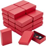 24 paquet de botes cadeaux a bijoux, 8. 4x5. 35cm botes de rangement rectangulaires en carton pour ...