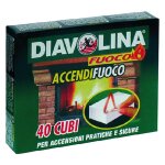 24 x diavolina allume - feu 40 cubes - art. 15300 24 x diavolina allume - feu 40 cubes - art. 15300