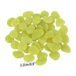 25 / 50pcs pierres lumineuses jardin cailloux brillent dans le noir pour trottoir jardin pr jardin patio ...