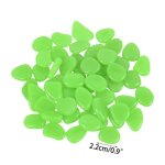 25 / 50pcs pierres lumineuses jardin cailloux brillent dans le noir pour trottoir jardin pr jardin patio ...