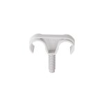 25 attaches de dalle  by apolo  double tube - d. 22 mm