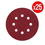 25 disques agrippants wolfcraft perforateur g60 125