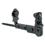 25 x butees de support de volet noir