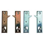 25 x sicur block droite / lh serrure de volet roulant galvanisee 25 x sicur block droite / lh serrure de volet roulant galvanisee