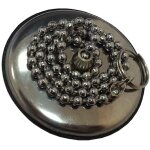 25 xbouchon pour wc avec plaque en acier inoxydable d. 52 * *